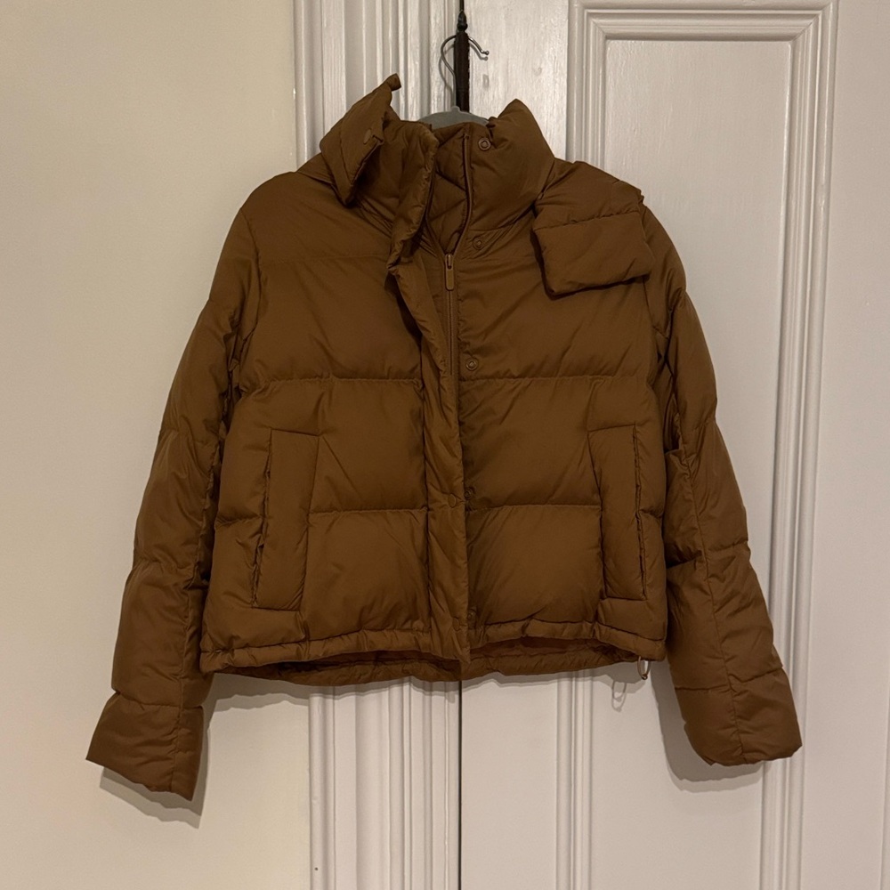 Bold Brown Lululemon Puffer Jacket